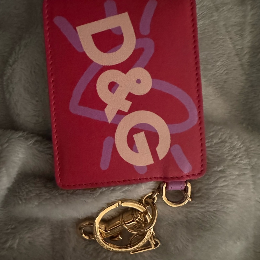 Dolce & Gabbbana coin purse, brand new, pink